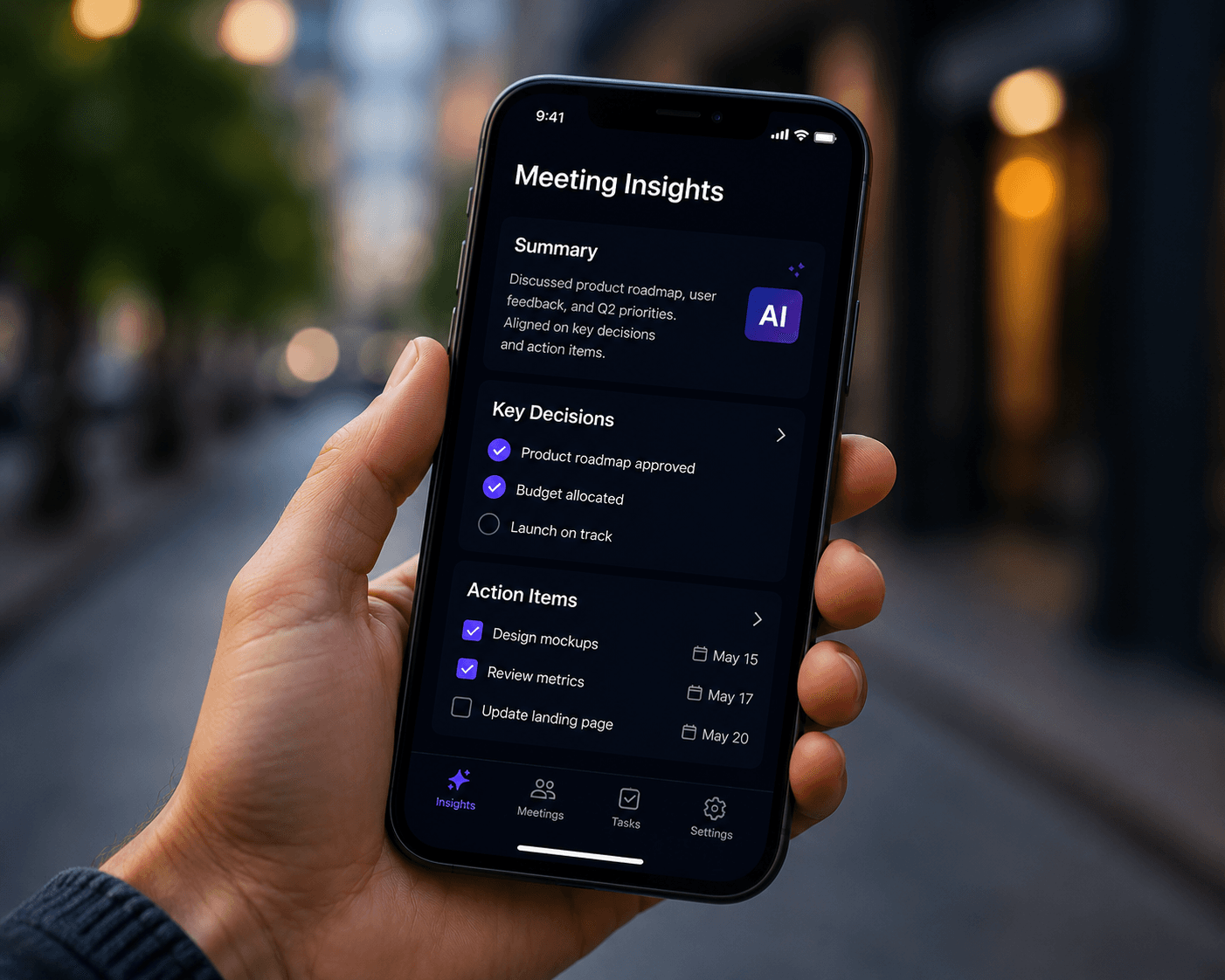 Share & Act on Insights